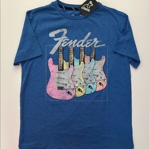Fender Multicolor Guitar Graphic Tee